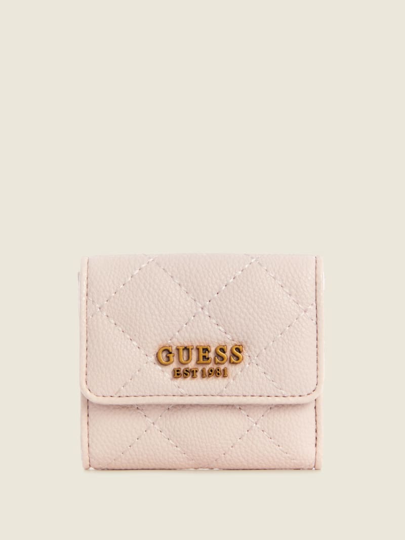 Guess Abey Card & Coin Purse Portefeuille Dames Roze | 4762-VEWQH