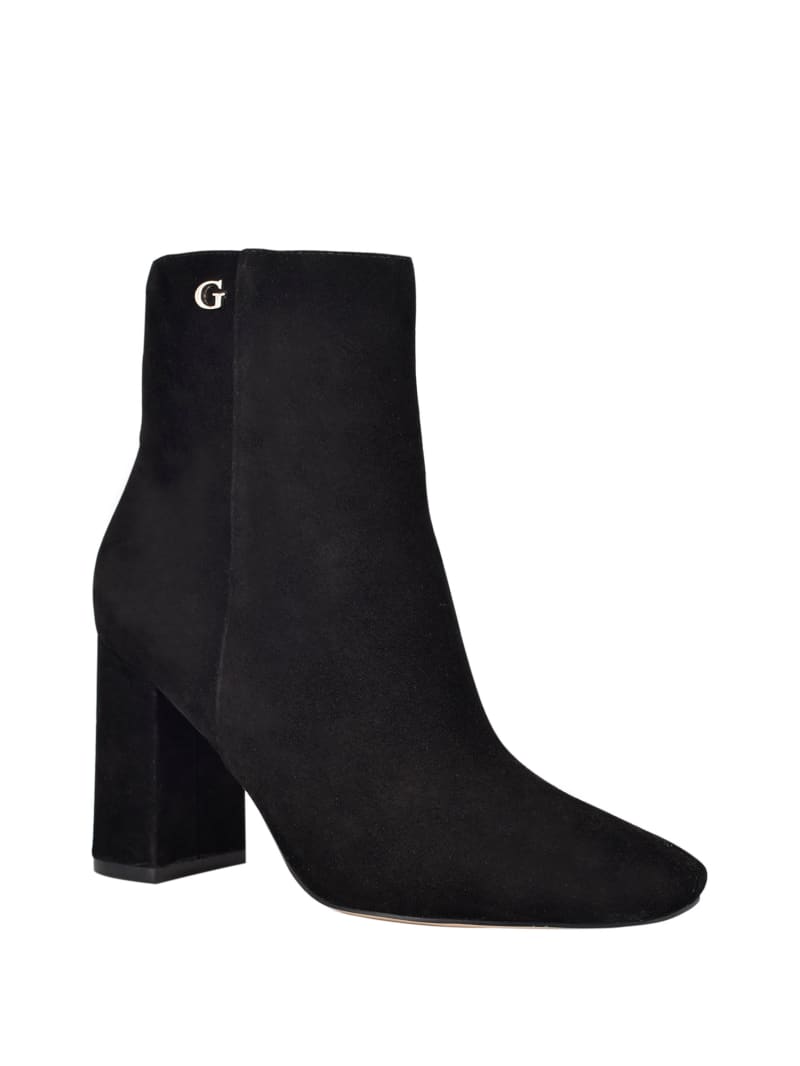 Guess Adelia Faux-Suede Laarzen Dames Zwart | 9816-LWPSU