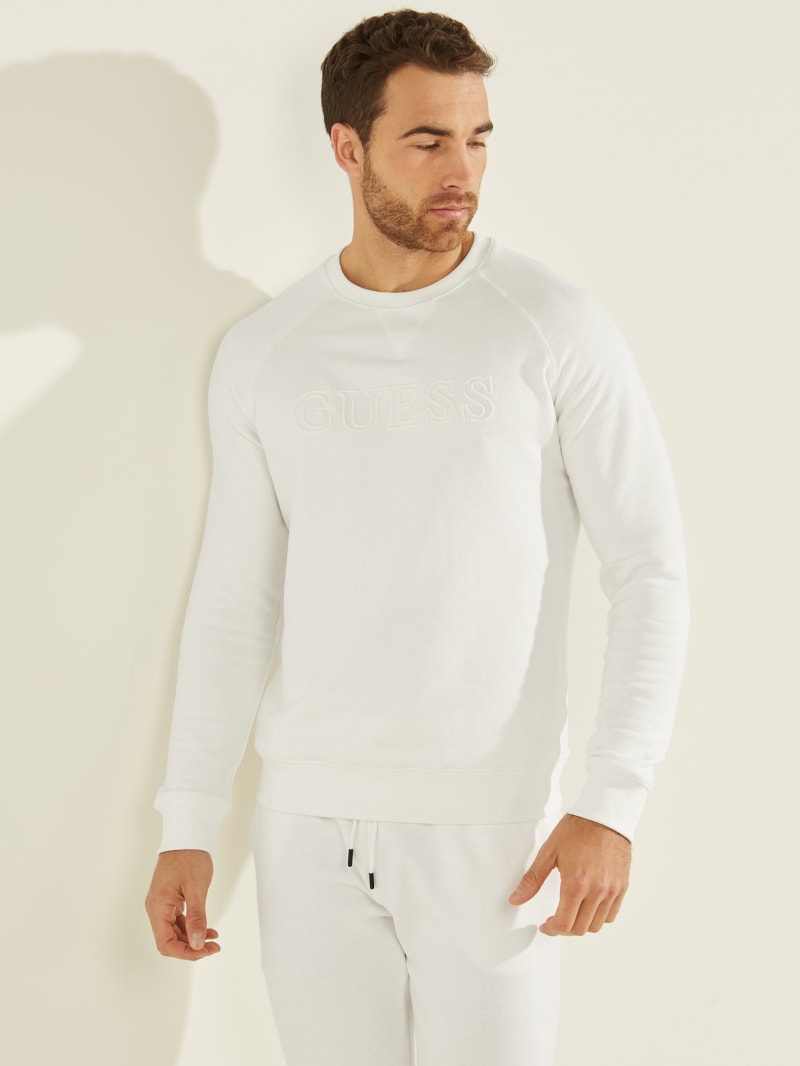 Guess Aldwin Sweatshirts Heren Grijs | 5904-SFMWC