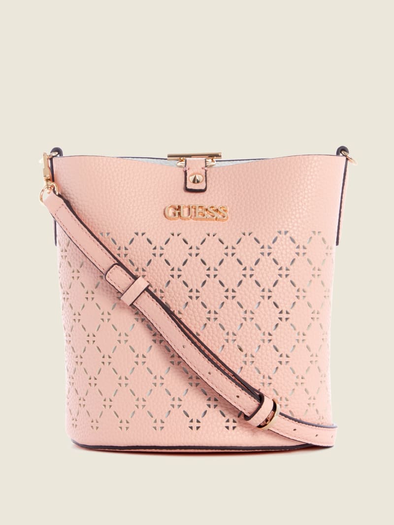 Guess Amara Tote Tassen Dames Koraal | 9671-JFWVZ