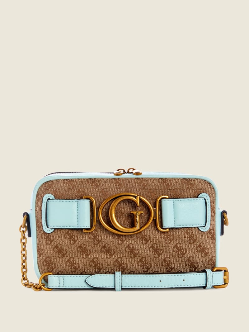 Guess Aviana Camera Crossbodytassen Dames Turquoise | 1468-FOEPX