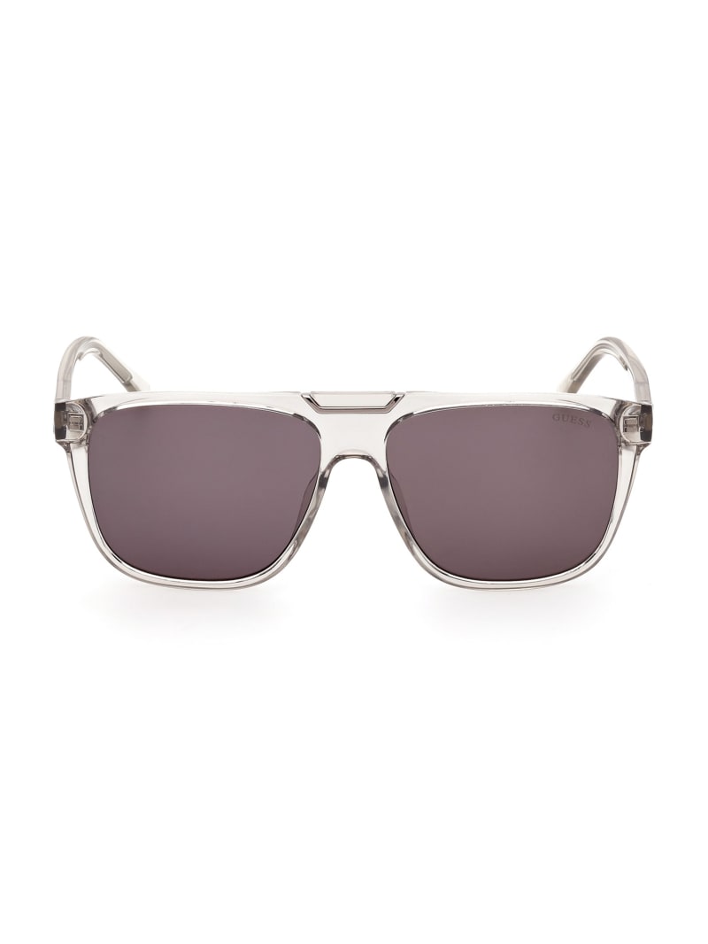 Guess Aviator Zonnebril Heren Grijs | 6581-SNJCR