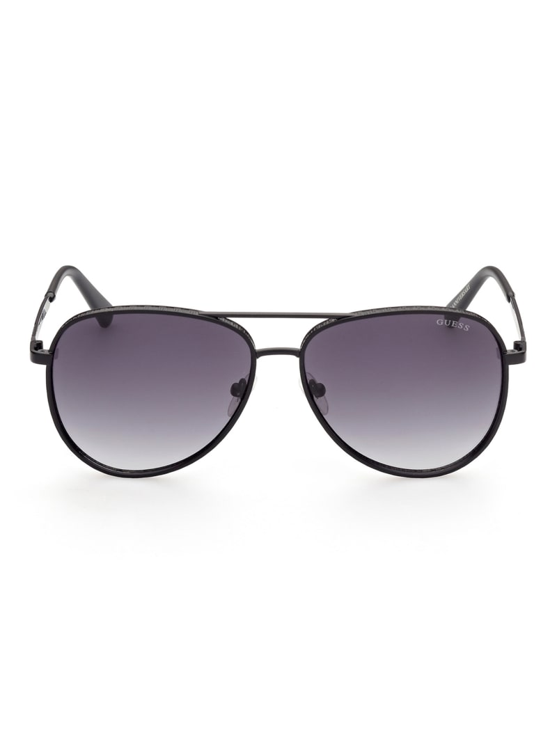 Guess Aviator Zonnebril Heren Zwart | 3567-ONIGE