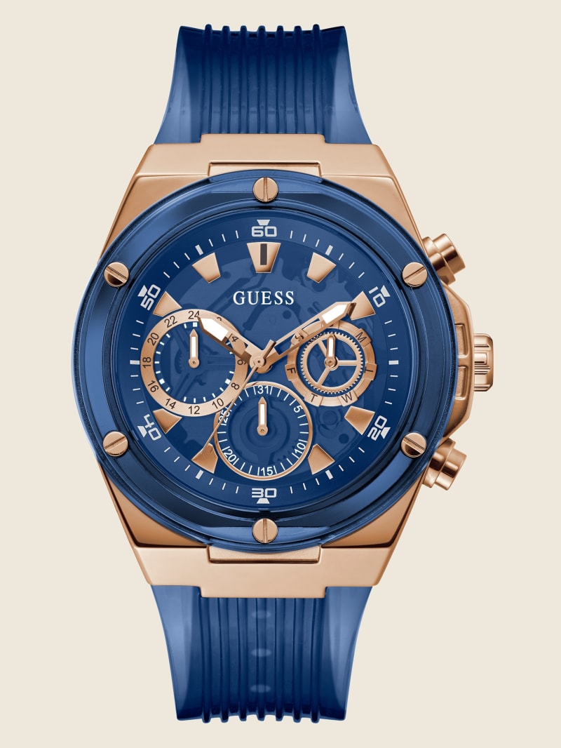 Guess Blue Multifunctioneel Horloge Heren Gekleurd | 1926-XFVLR