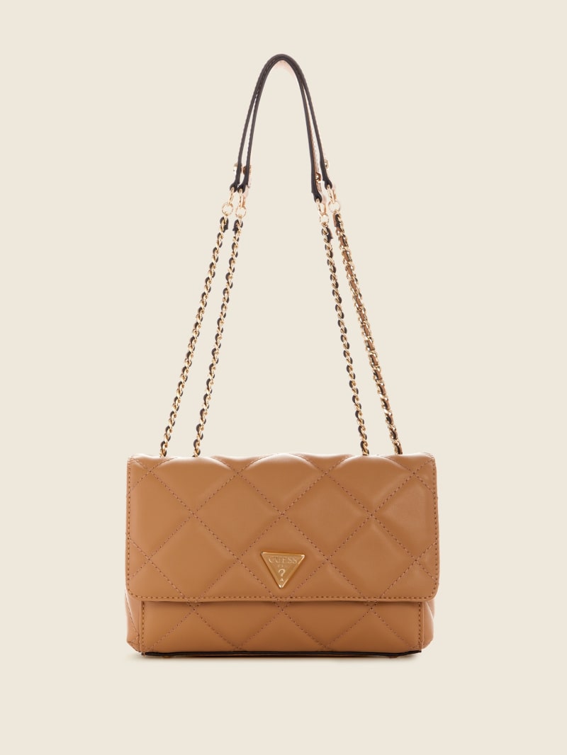 Guess Cessily Quilted Convertible Crossbodytassen Dames Beige | 6791-JPDKS