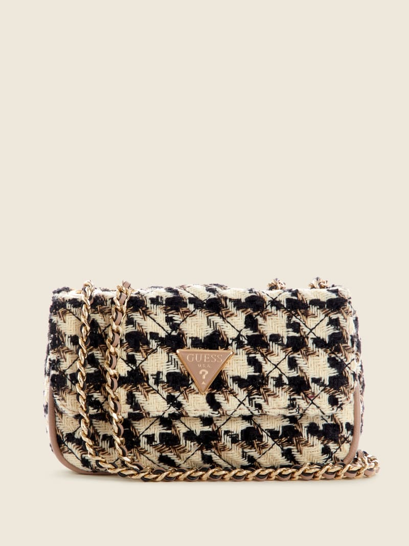 Guess Cessily Tweed Convertible Mini Tassen Dames Gekleurd | 8079-ZNLQR