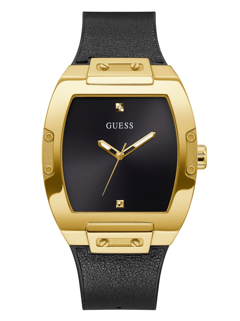 Guess Diamond Analog Horloge Heren Zwart | 8214-KGDXR