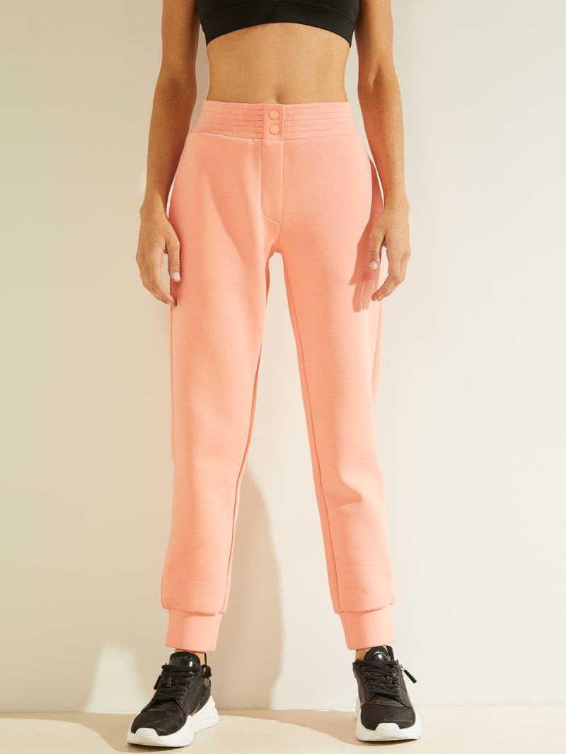 Guess Eco Caren Joggers Broek Dames Roze | 5740-CNQJI