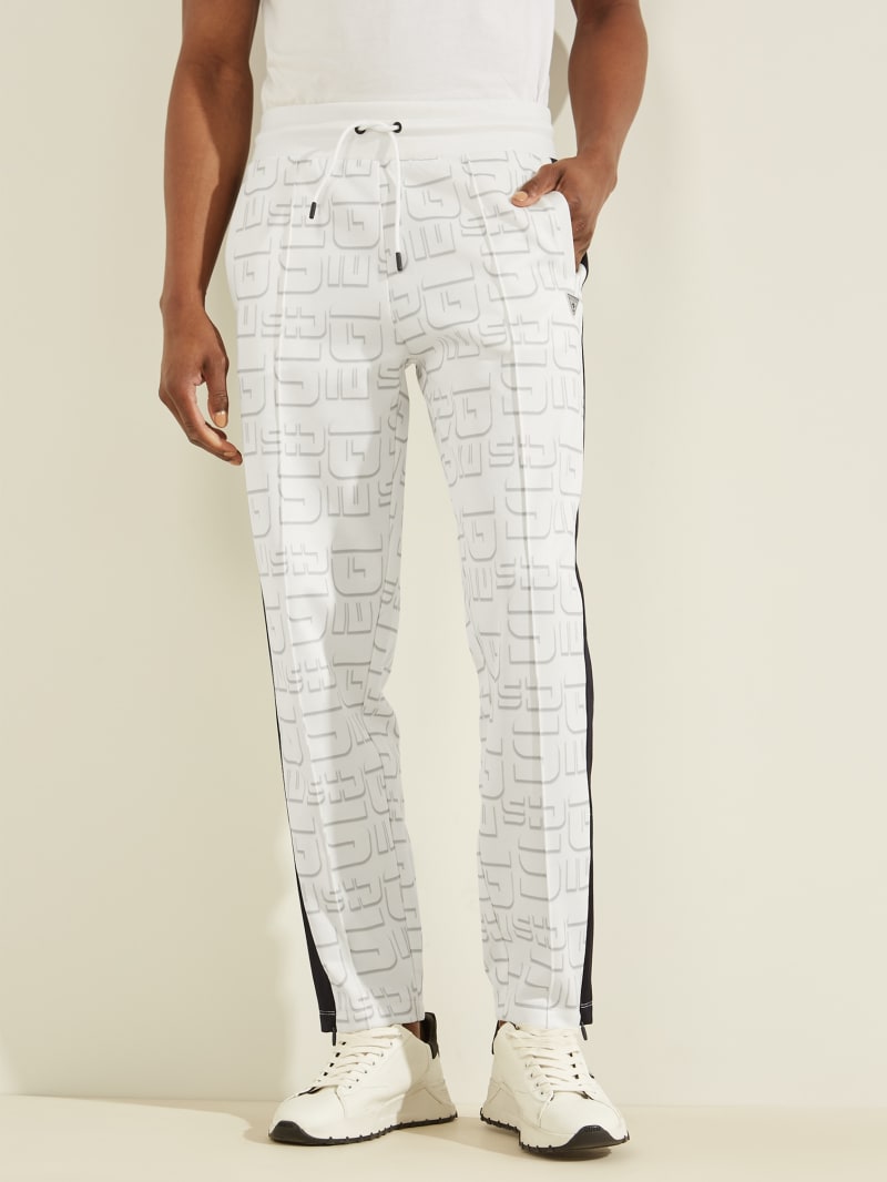 Guess Eco Henry Actives Broek Heren Wit | 4906-OBDCF