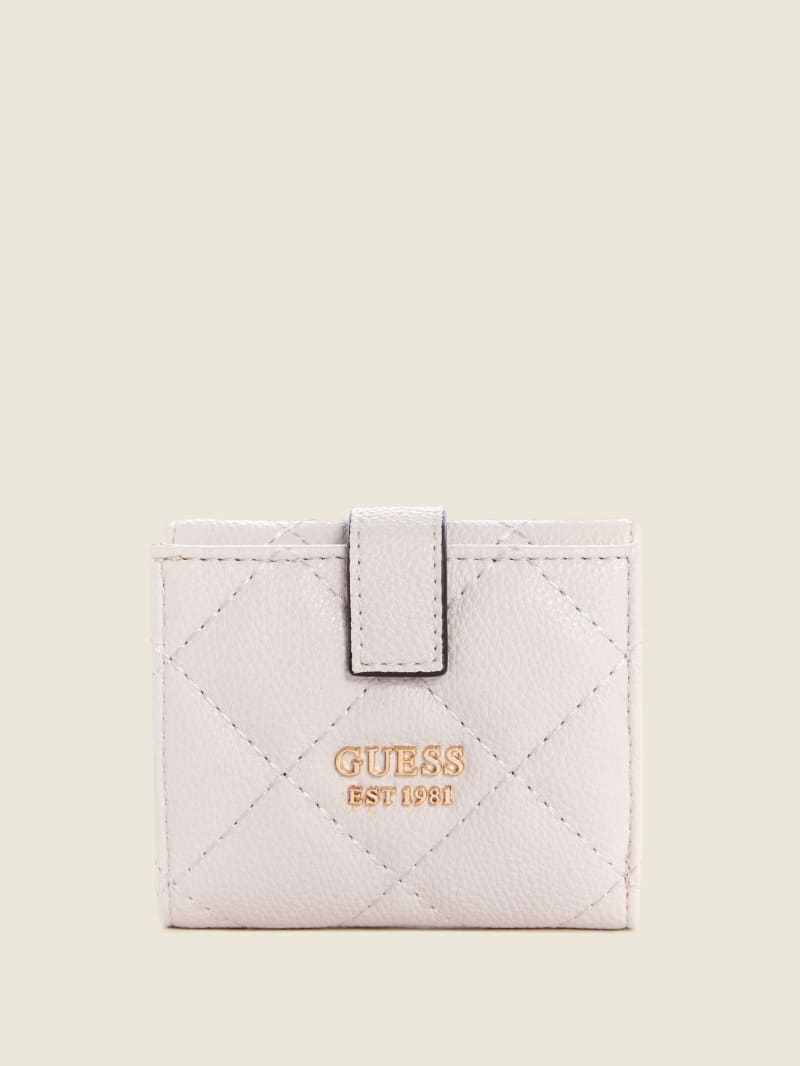 Guess Gillian Petite Trifold Portefeuille Dames Grijs | 0436-PCJNY