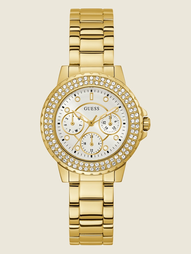 Guess Gold-Tone Horloge Dames Goud | 8196-WMFLJ