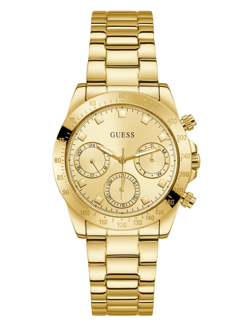 Guess Gold-Tone Multifunctioneel Horloge Dames Goud | 3296-ZKQID