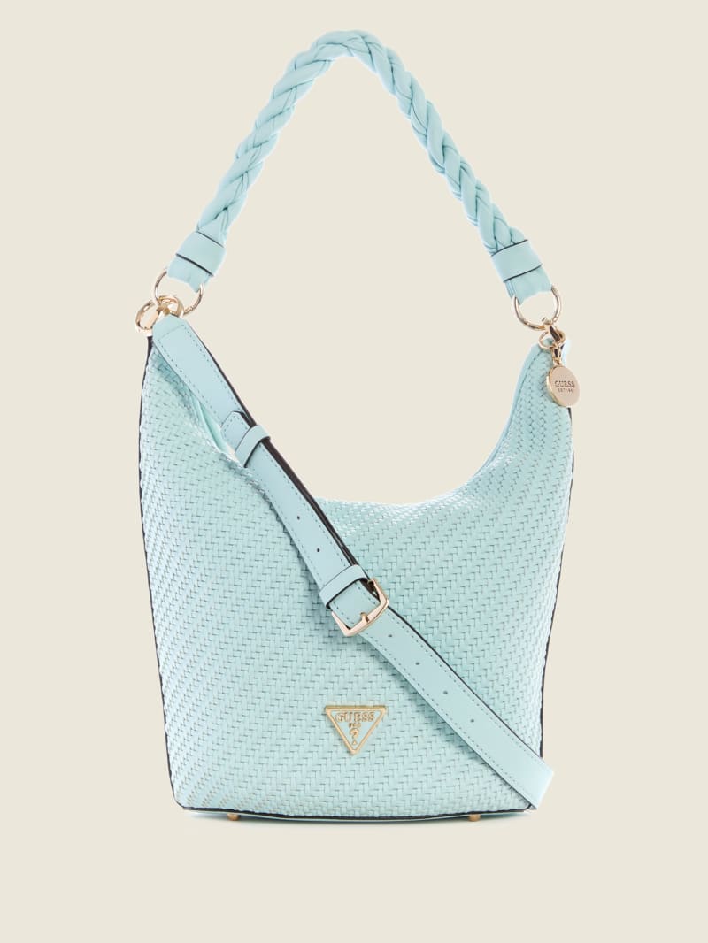 Guess Hassie Schoudertassen Dames Turquoise | 0698-XMKVC