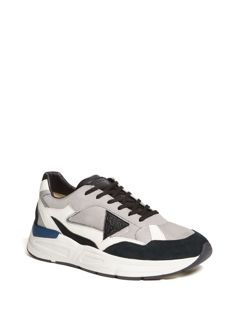 Guess Imola Sneakers Heren Lichtgrijs | 1850-HMDSC