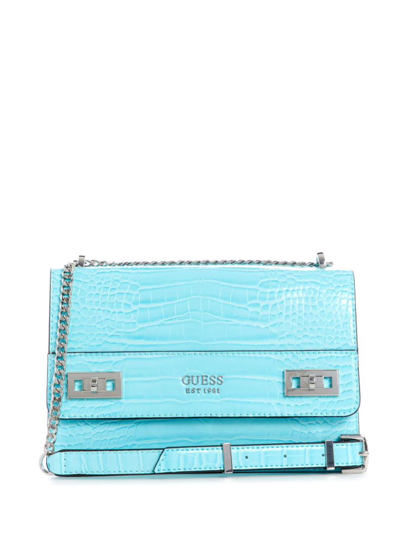 Guess Katey Convertible Crossbodytassen Dames Lichtturquoise | 0572-UHFEJ