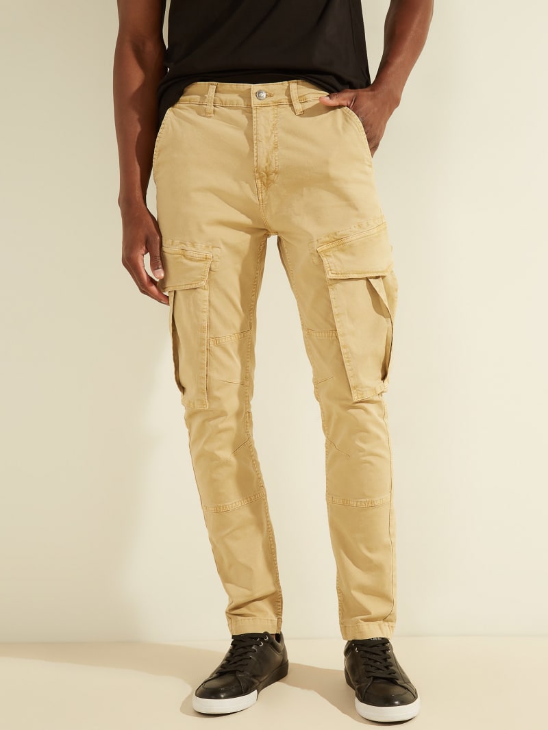 Guess Lonita Twill Cargos Broek Heren Gekleurd | 3092-LPTIK