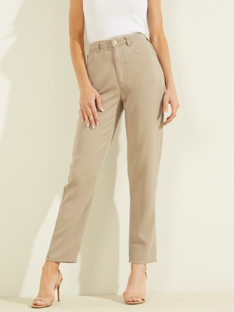 Guess Mom Broek Dames Beige | 1943-AKGCZ