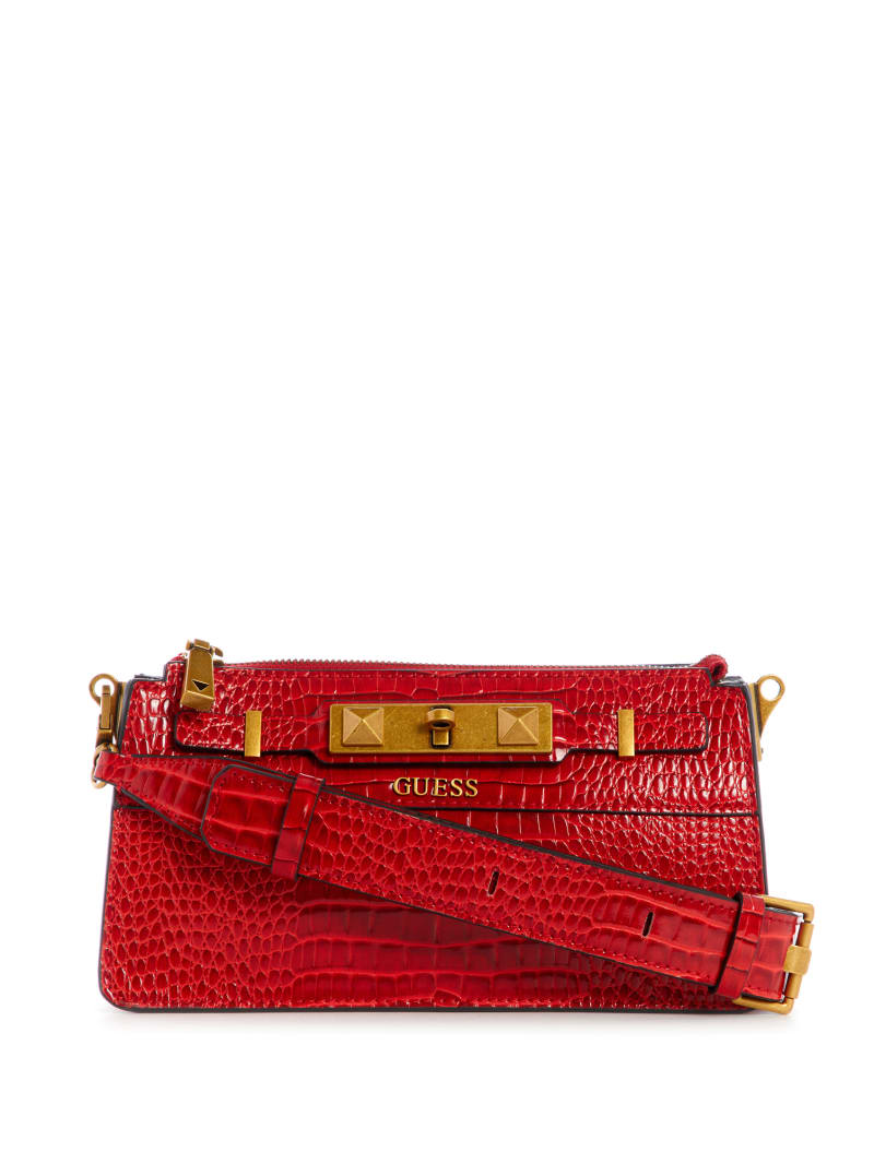 Guess Raffie Crossbodytassen Dames Rood | 3042-EFIOG