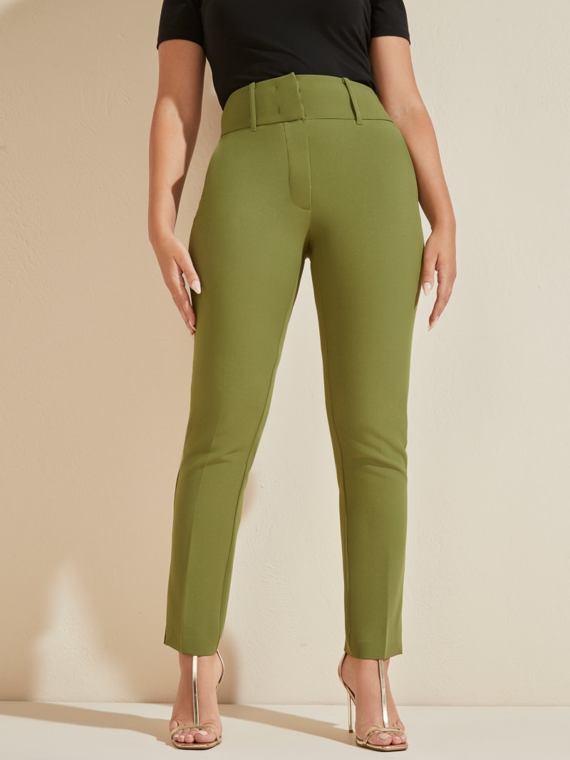 Guess Shelly Broek Dames Groen | 8391-OHRMU