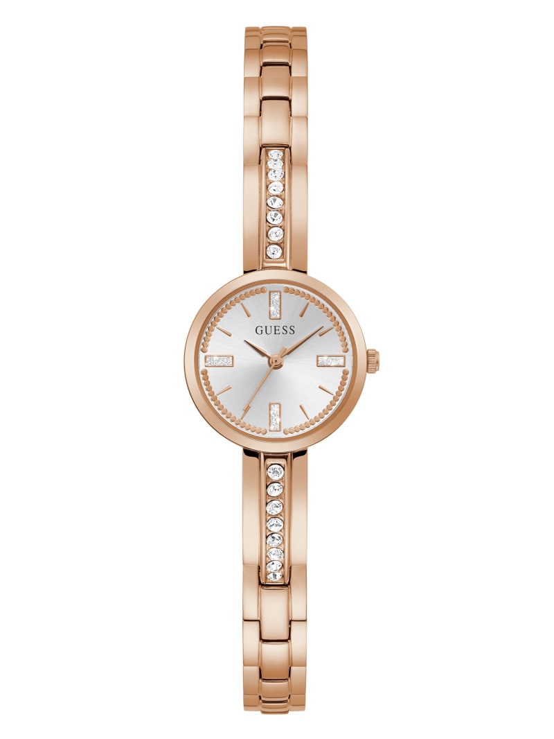 Guess Sofia Rose Gold-Tone Horloge Dames Paars | 2983-LNAWX