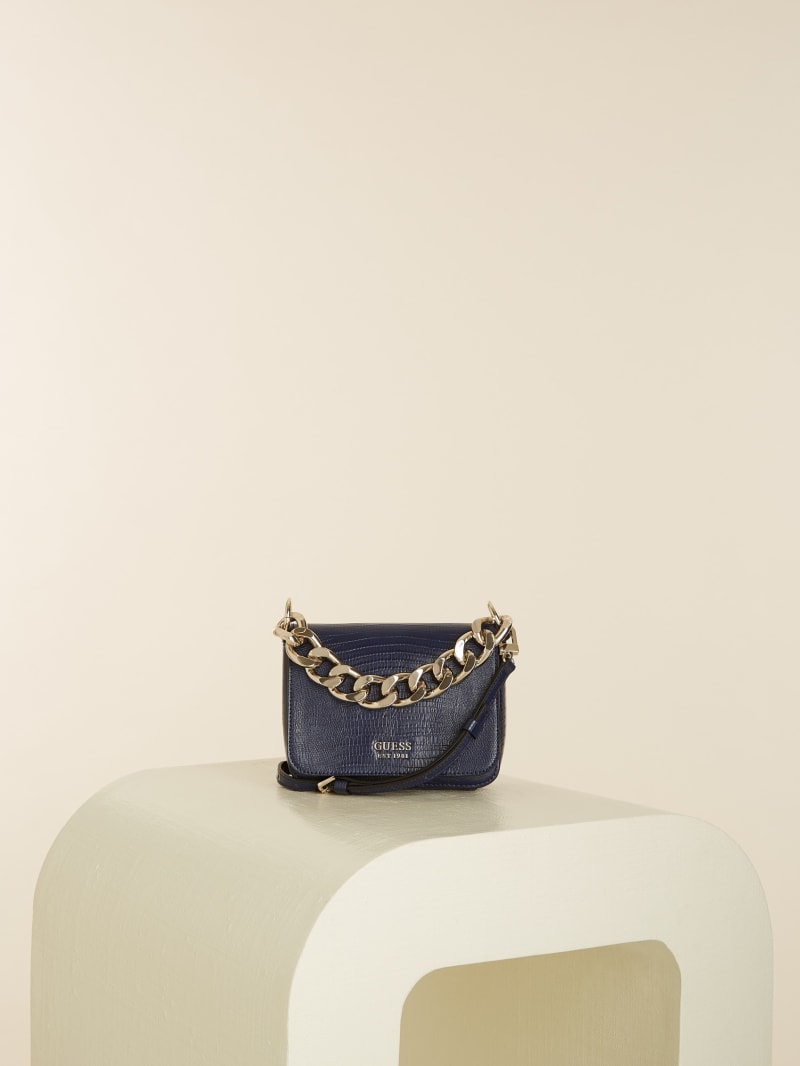 Guess Tullia Crossbodytassen Dames Donkerblauw | 5829-CVPON