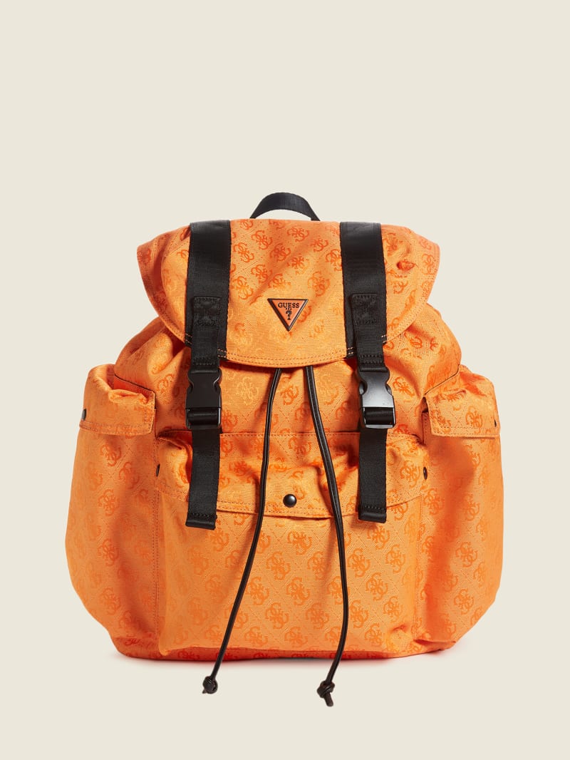 Guess Vezzola Nylon Rugzak Dames Oranje | 8726-PWOJM