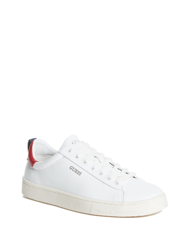 Guess Vice Low-Top Sneakers Heren Wit | 1358-CHGNE