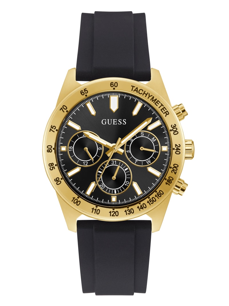 Guess and Gold-Tone Multifunctioneel Horloge Heren Gekleurd | 6951-HJFTN