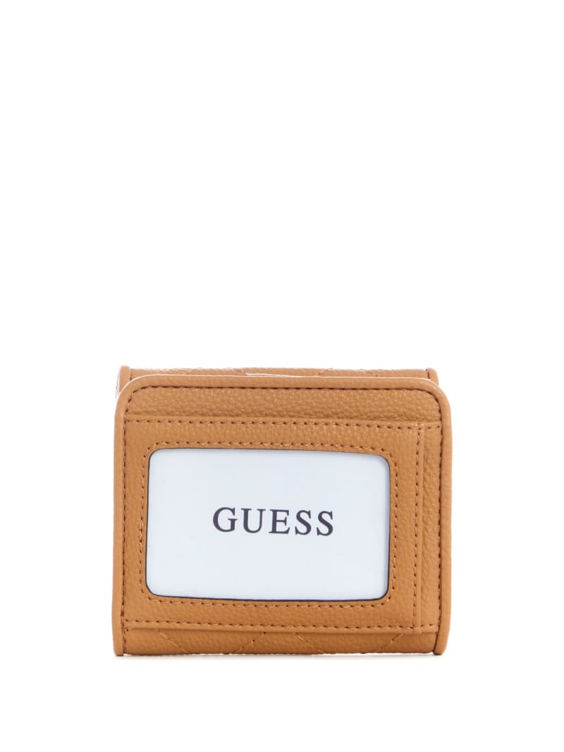 Guess Abey Card & Coin Purse Portefeuille Dames Beige | 1645-SZUPM