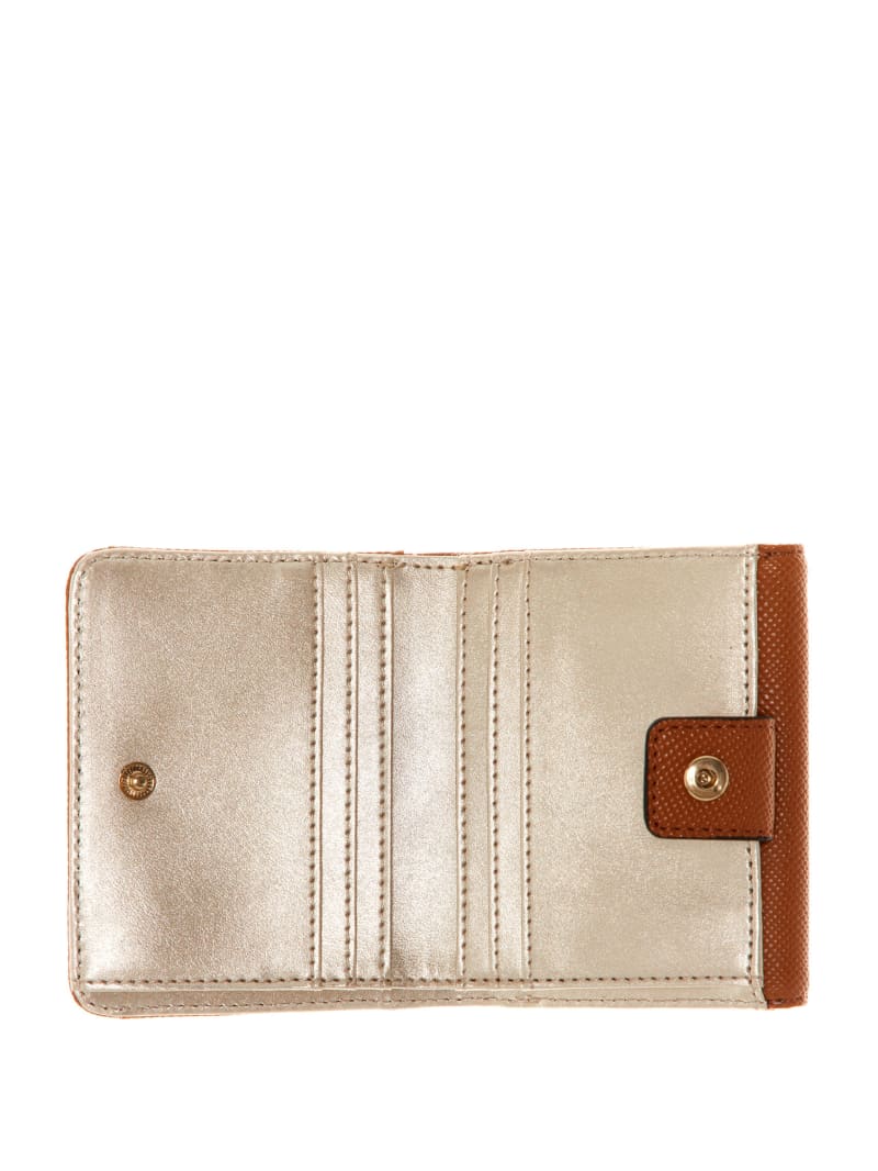 Guess Abey Card & Coin Purse Portefeuille Dames Beige | 1645-SZUPM