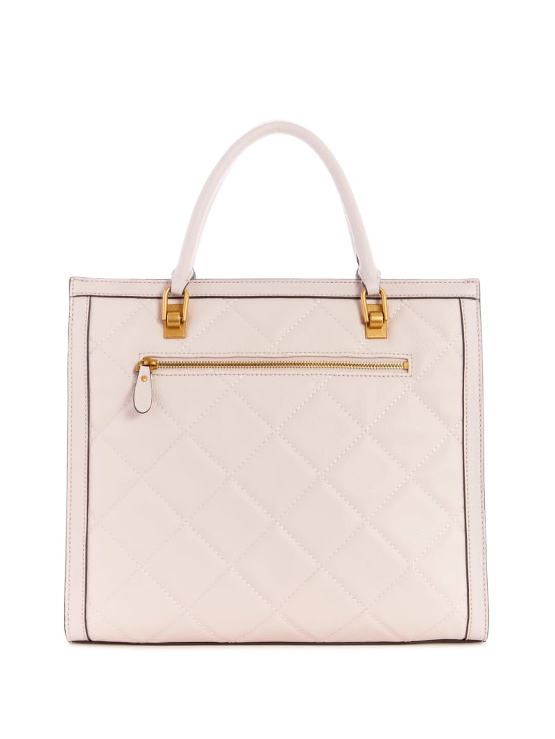 Guess Abey Quilted Elite Tote Tassen Dames Roze | 0285-FOJWE