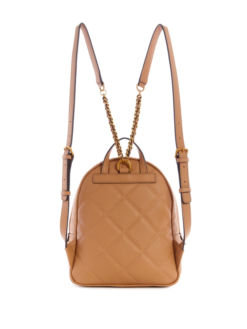 Guess Abey Quilted Rugzak Dames Beige | 1052-DWHOX