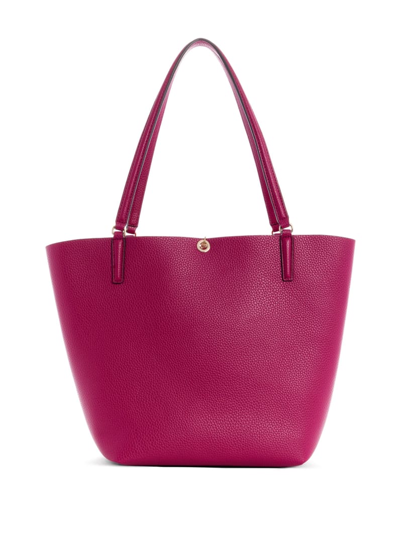 Guess Alby Toggle Tote Tassen Dames Fuchsie | 0467-FQULT