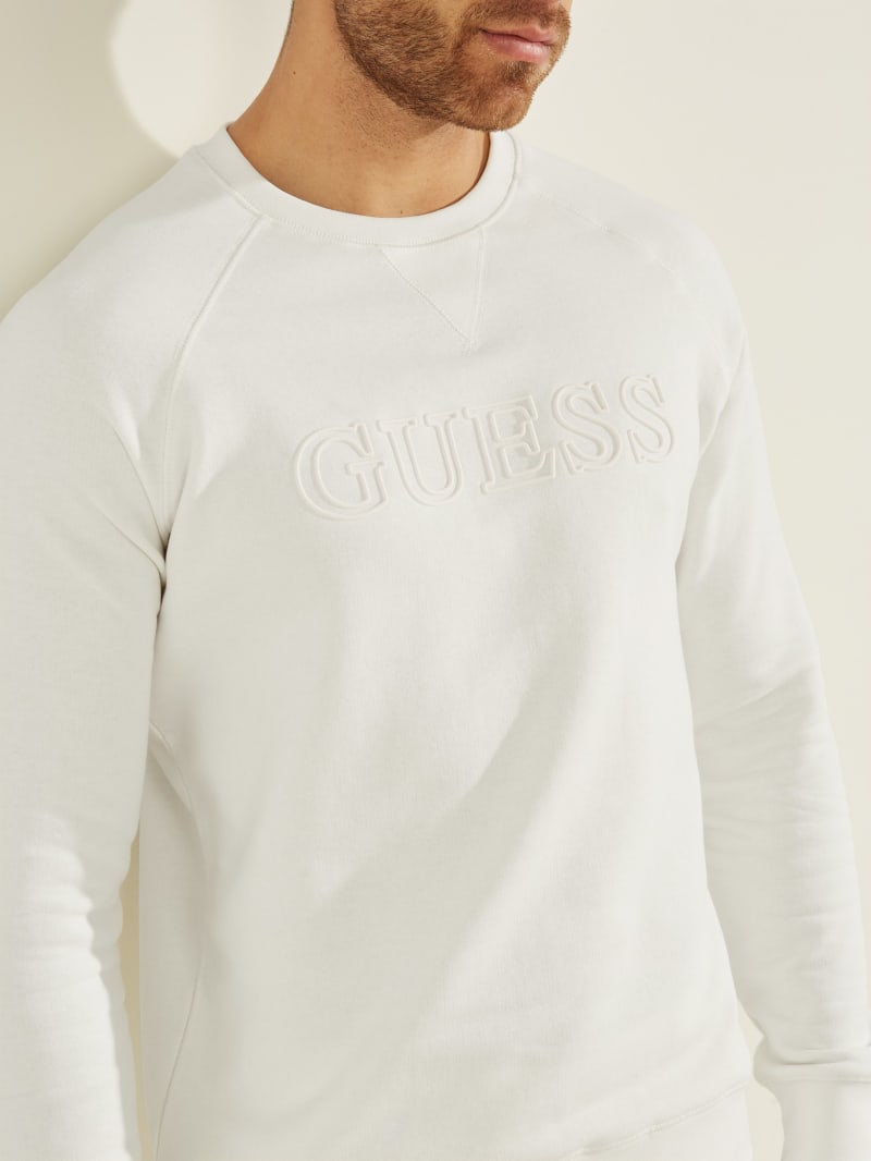 Guess Aldwin Sweatshirts Heren Grijs | 5904-SFMWC