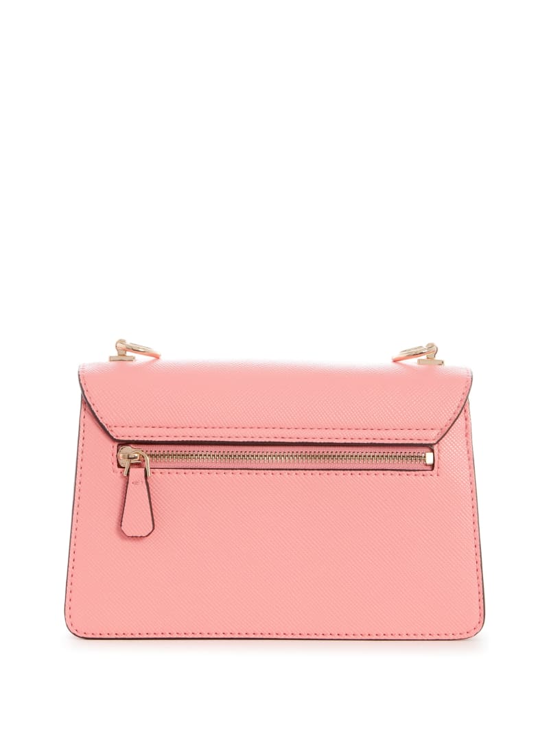 Guess Alexie Flap Crossbodytassen Dames Roze | 7452-LQARK