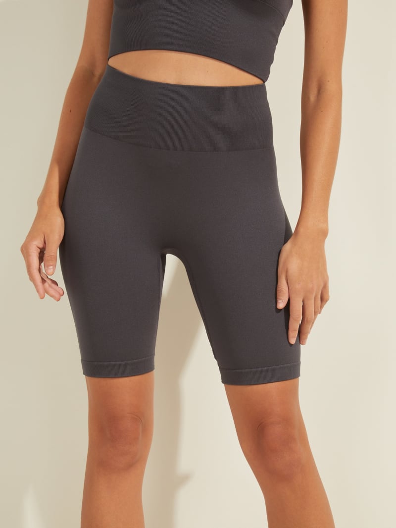 Guess Alma Seamless Bikers Broek Dames Donkerblauw | 5086-NYKPE