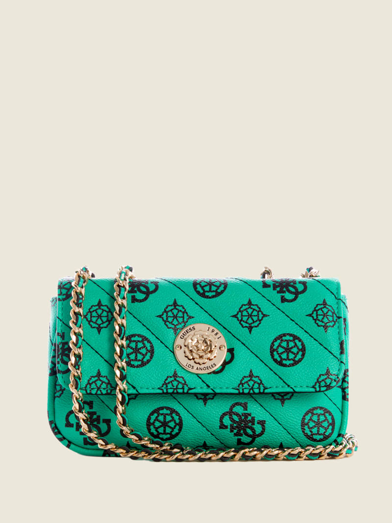 Guess Always Logo Mini Tassen Dames Groen | 5072-EDOAW