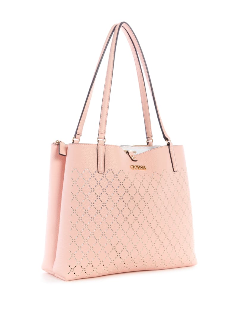 Guess Amara Society Tote Tassen Dames Koraal | 4965-GBRHN