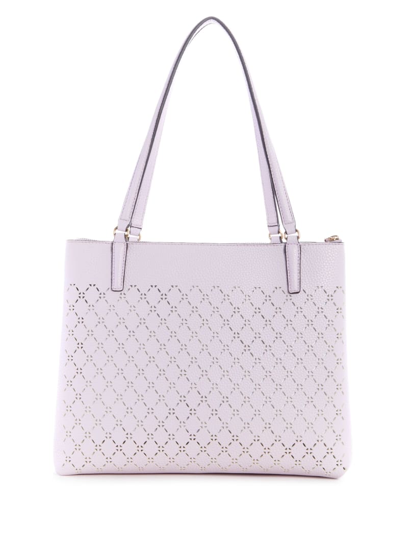 Guess Amara Society Tote Tassen Dames Paars | 6458-DNAVZ