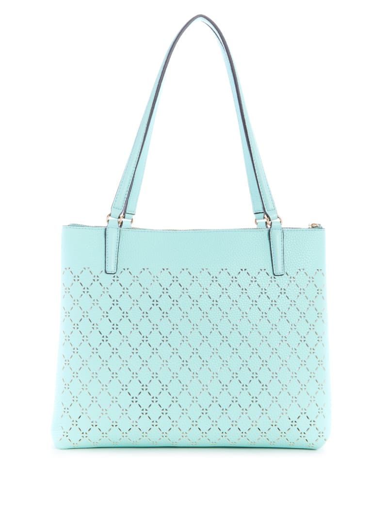 Guess Amara Society Tote Tassen Dames Turquoise | 6458-HNCEL