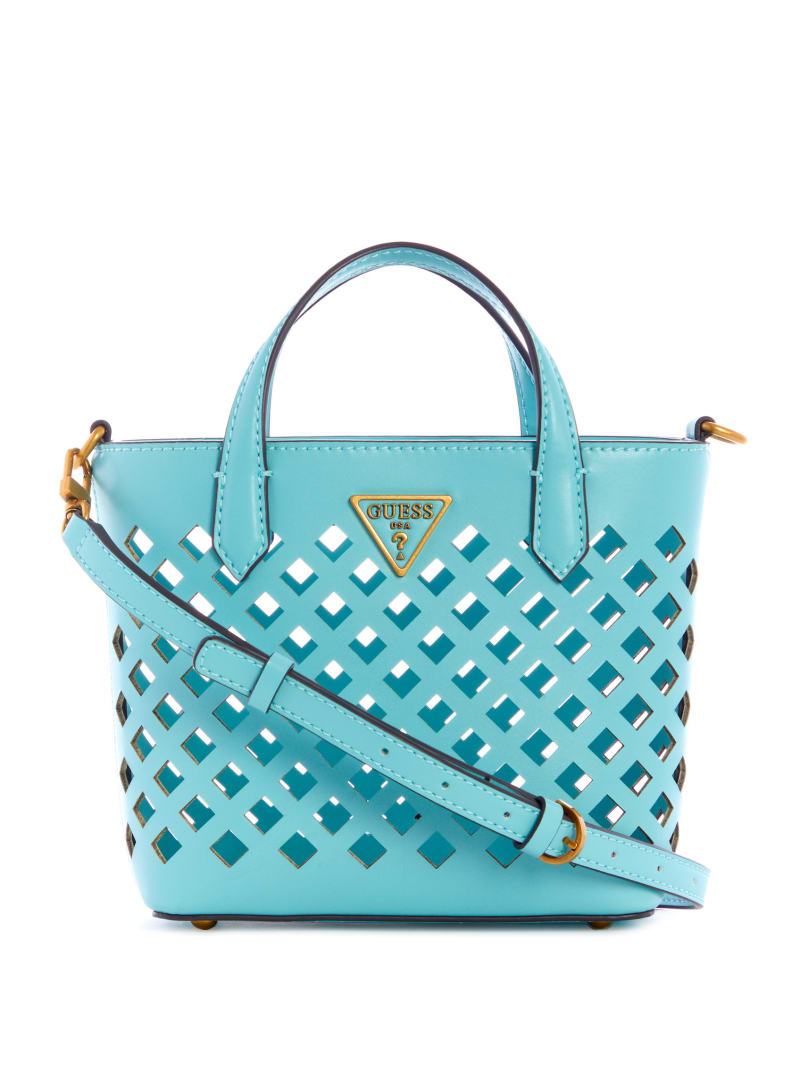 Guess Aqua Mini Tassen Dames Turquoise | 4752-SJCXM