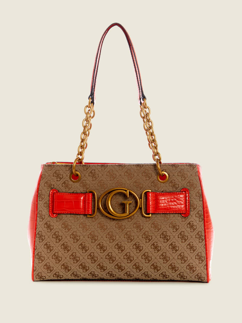 Guess Aviana Luxury Boekentassen Dames Oranje | 0629-UDCEX