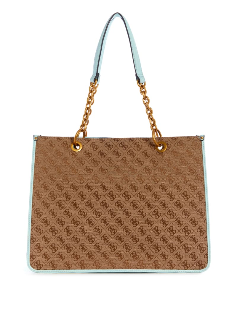 Guess Aviana Tote Tassen Dames Bruin | 9567-TCIJQ