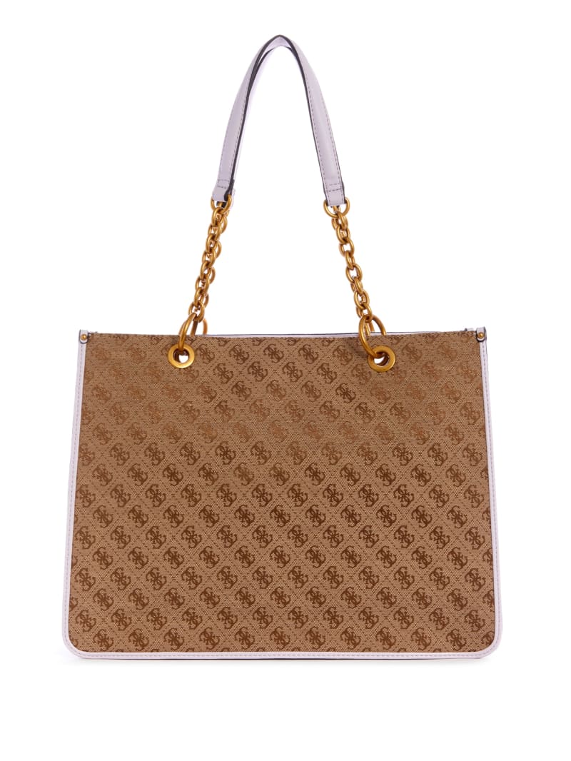 Guess Aviana Tote Tassen Dames Paars | 8263-OMTSQ