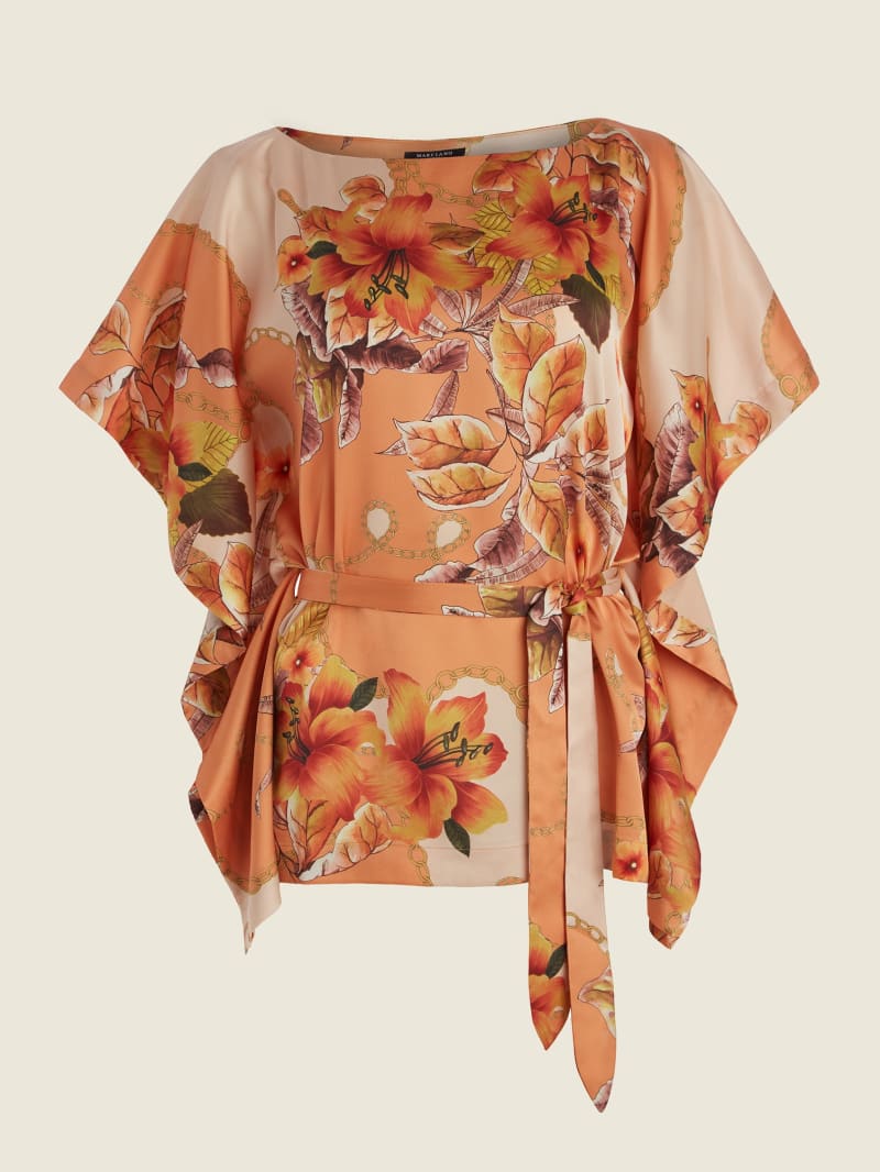 Guess Baja Beach Kimono Topjes Dames Bloemen | 5147-TYVSX