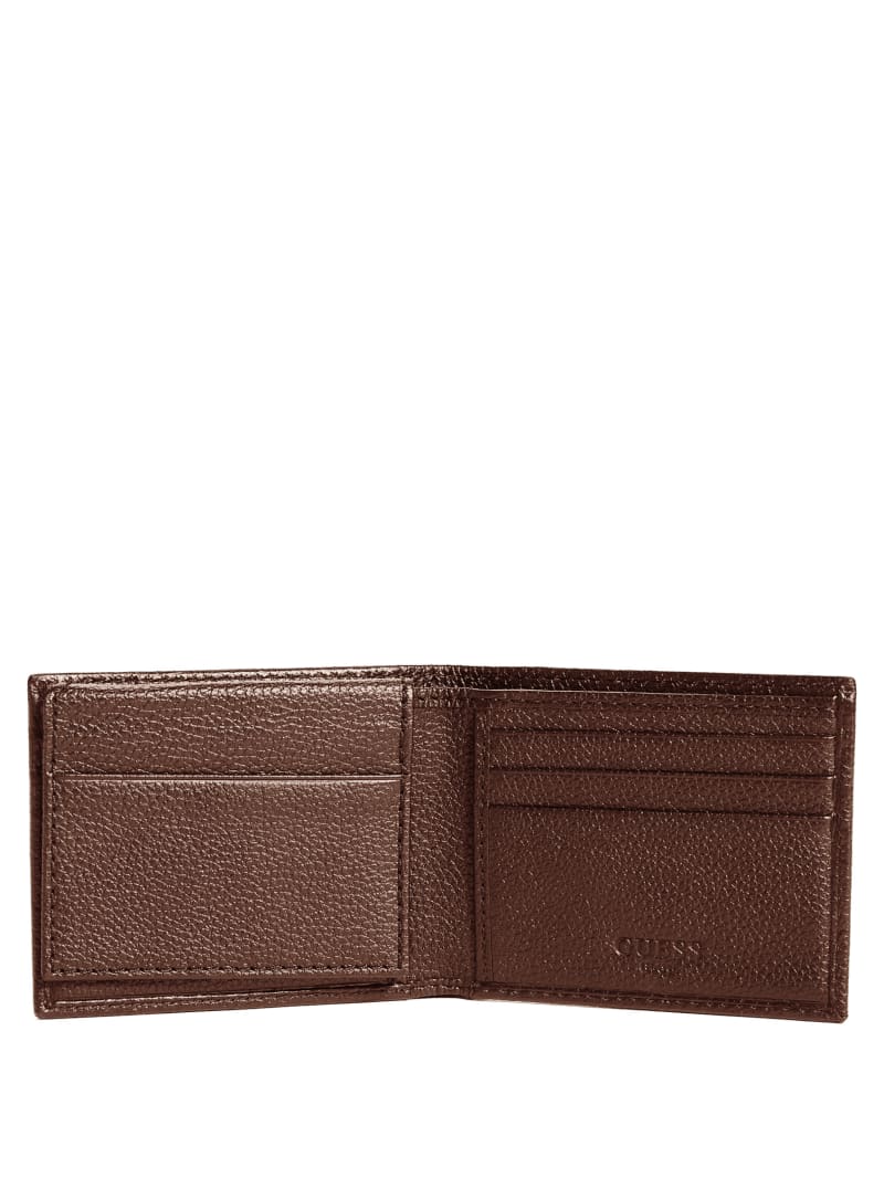 Guess Bishop Bifold Tassen Heren Bruin | 1267-GQDZS