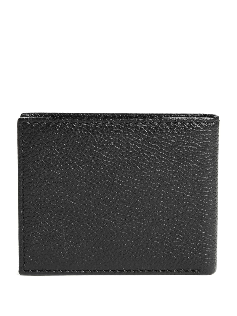 Guess Bishop Bifold Tassen Heren Zwart | 0928-OMYDK