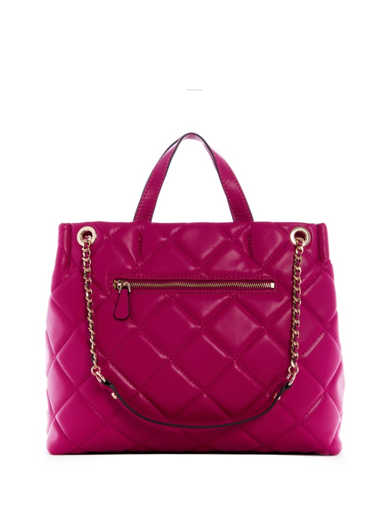 Guess Cessily Girlfriend Tote Tassen Dames Fuchsie | 5291-CHWYZ