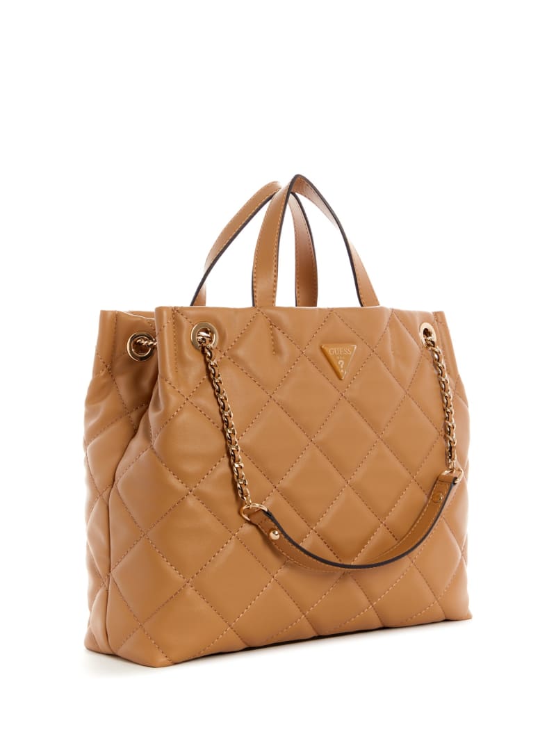 Guess Cessily Girlfriend Tote Tassen Dames Beige | 9503-QDOKS