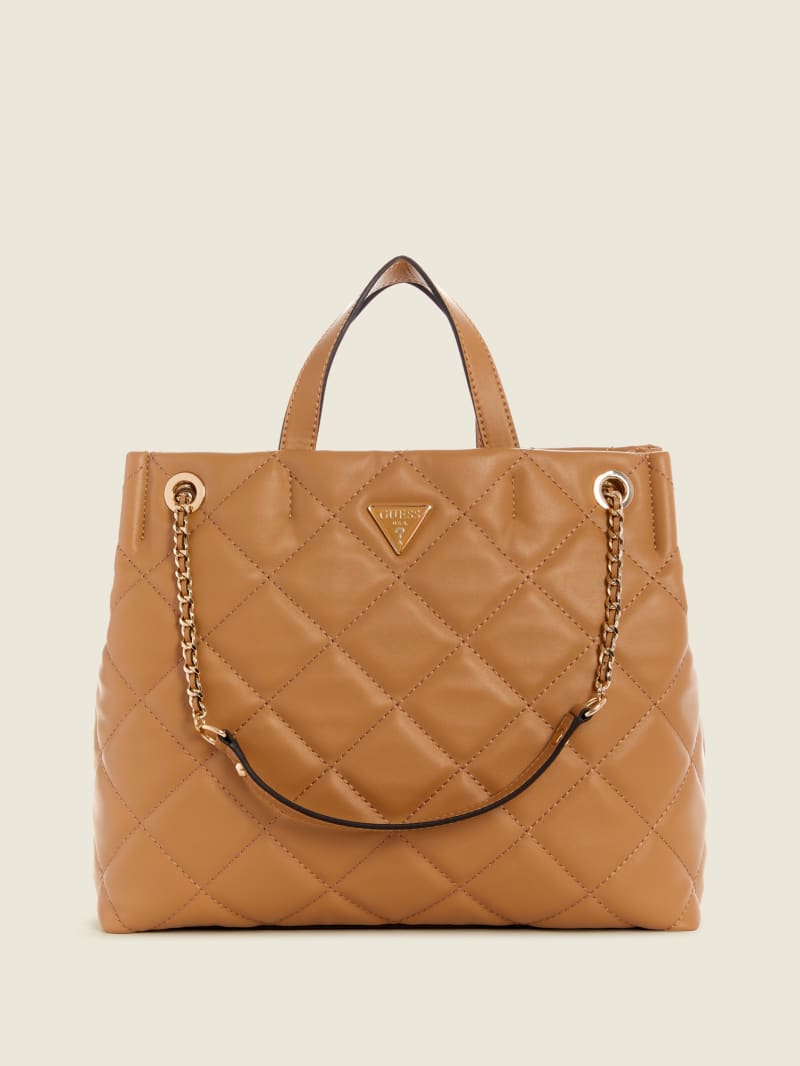 Guess Cessily Girlfriend Tote Tassen Dames Beige | 9503-QDOKS